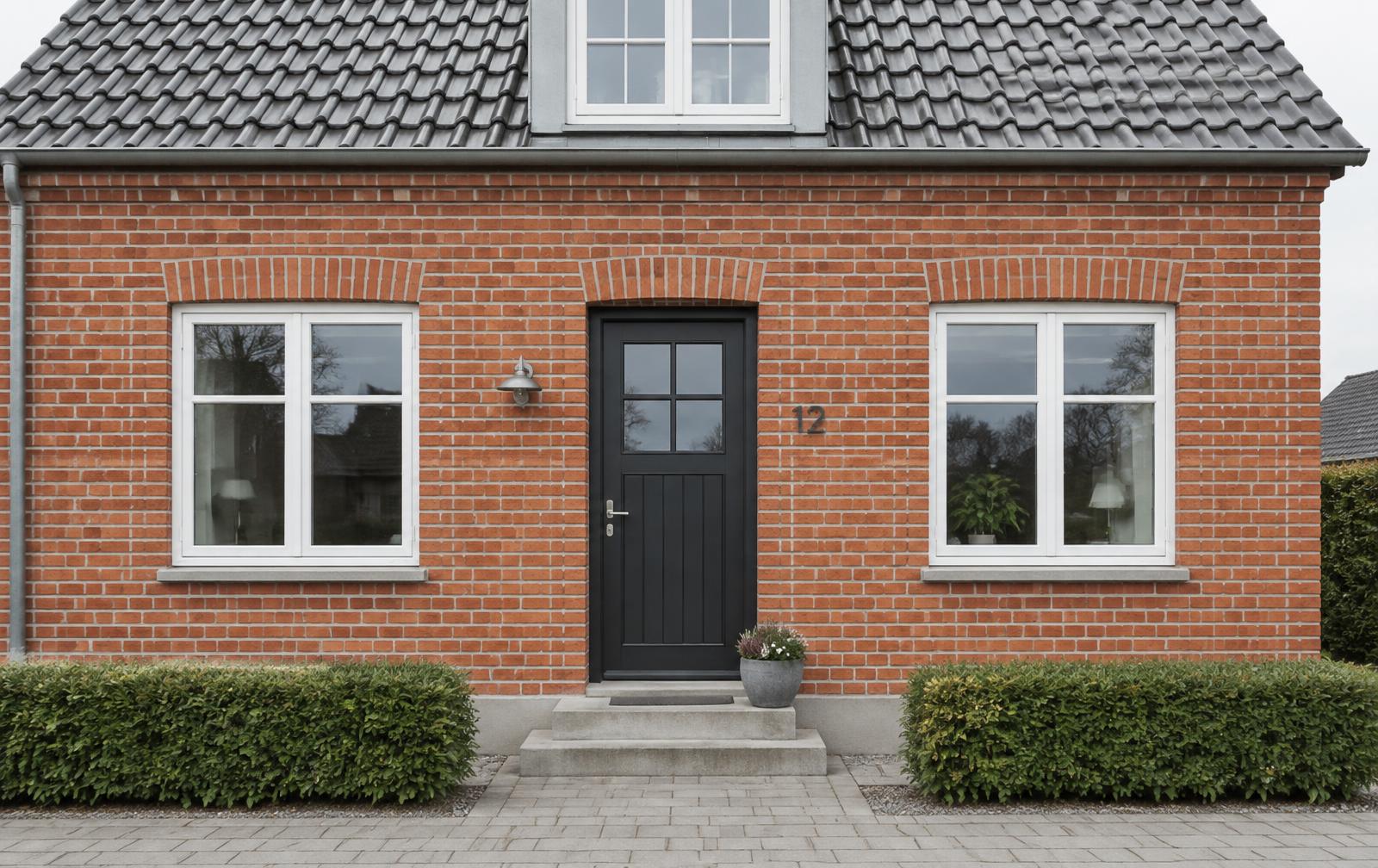 Facaden efter renovering